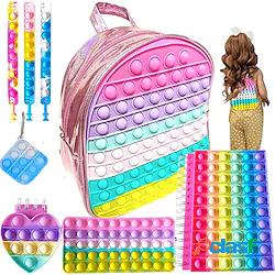 zaino pop fidget per forniture scolastiche per ragazze borsa