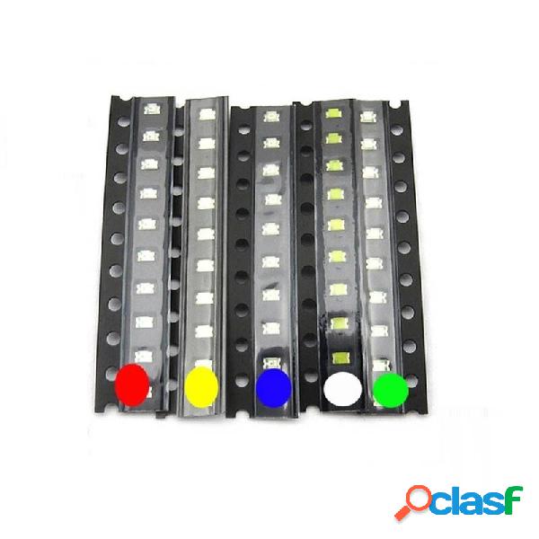 100 PZ 5 colori x 20 pz 0402 2835 1210 1206 0805 0603 3014