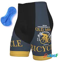 21Grams Per uomo Pantaloncini imbottiti da ciclismo