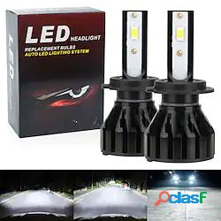 2pcs h1 h3 h4 led canbus h8 h11 hb3 9005 hb4 9006 fari a led