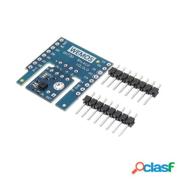 3 pezzi Wemos® SHT30 Shield V2.0.0 SHT30 I2C Modulo sensore