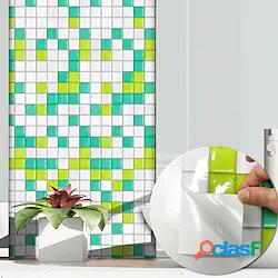 3d mosaico tenero erba verde adesivi murali adesivi per