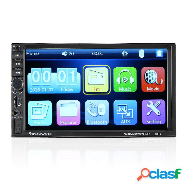 7 Pollici 2 Din Touch Screen Multimedia HD Radio Lettore MP5