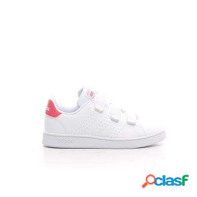 ADIDAS Advantage C scarpa sportiva bambina - bianco/rosa