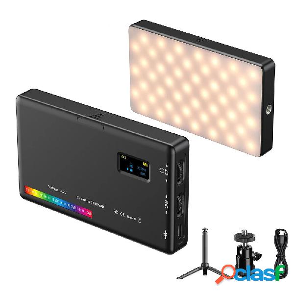 APEXEL RGB luce a led con treppiede 20 modalità Video