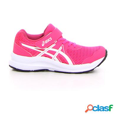 ASICS Contend 7 scarpa da running bambina- rosa bianco
