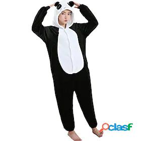 Adults Kigurumi Pajamas Nightwear Camouflage Panda Onesie