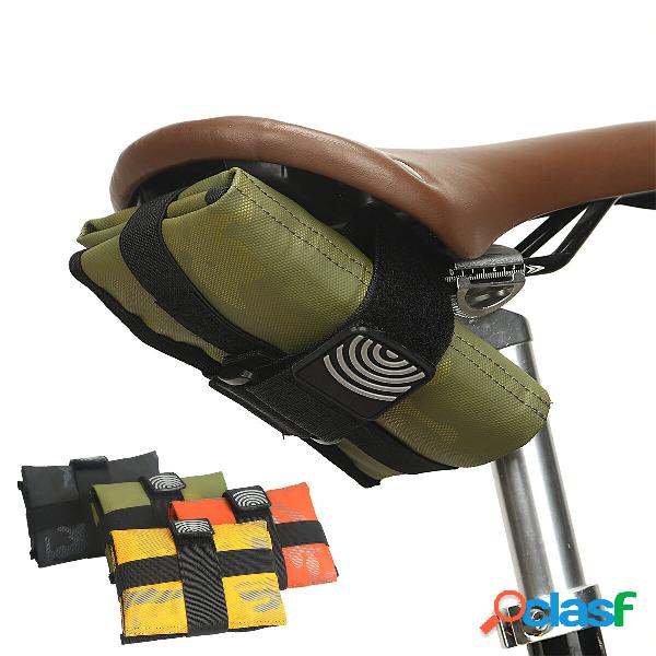 Attrezzo per sella pieghevole per bicicletta Borsa Kit di