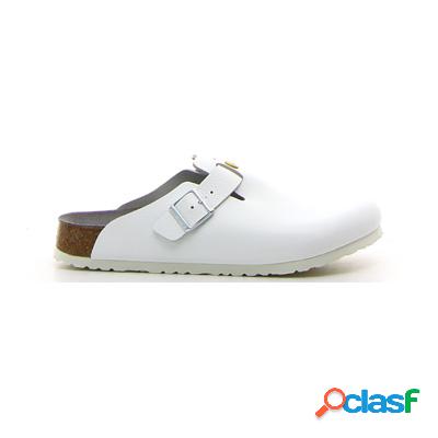 BIRKENSTOCK Boston ESD ciabatta - bianco