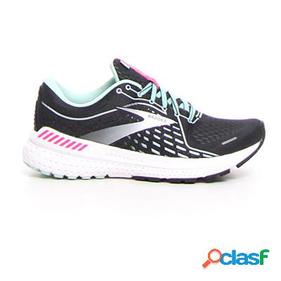 BROOKS Adrenaline GTS 21 scarpa da corsa - nero acquamarina