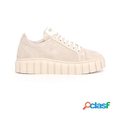 BUENO Sneaker con platform - lino
