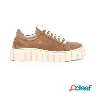 BUENO Sneaker con platform - tabacco