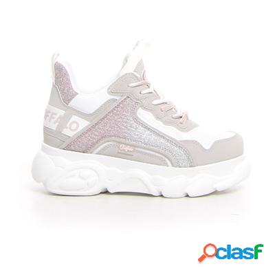 BUFFALO Cld Chai sneaker - bianco rosa
