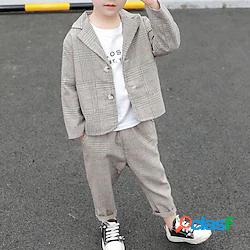 Bambino Da ragazzo Completo e giacca Completo 2 pezzi Manica