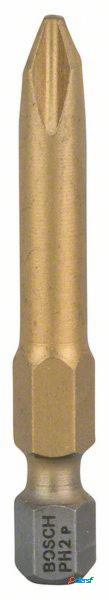 Bosch Accessories 2607001552 Inserto a Croce PH 2 E 6.3 3