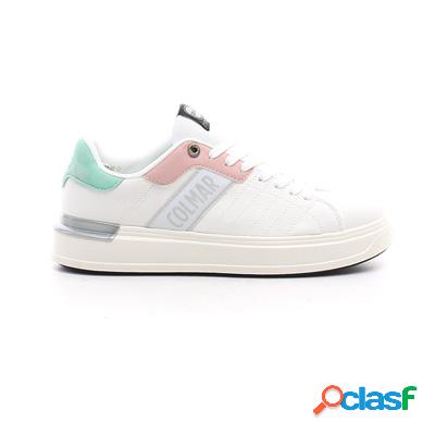 COLMAR Clayton Runner sneaker - bianco rosa verde