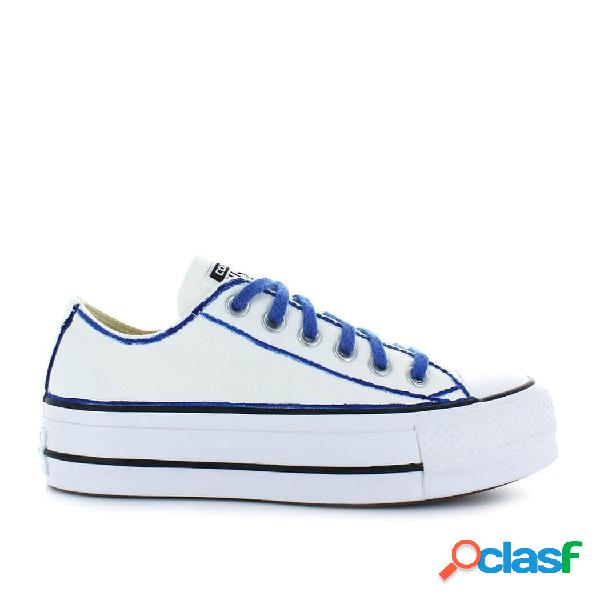 CONVERSE SNEAKERS DONNA 560899C TESSUTO BIANCO