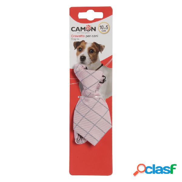 Camon Cravatta a quadri per cani 10x5cm