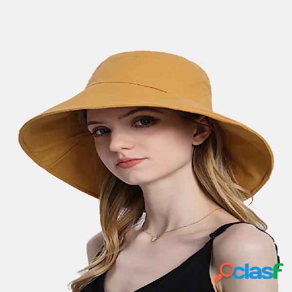 Cappelli a secchiello per parasole pieghevoli estesi con