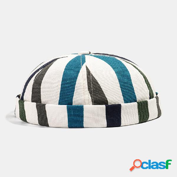 Cappelli regolabili con teschio in cotone con cuciture a