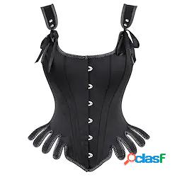 Corsetto Per donna Top a corsetto Comodo Completo Retrò