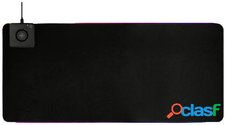 DELTACO GAMING DMP320 Gaming mouse pad Illuminato Nero (L x