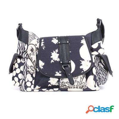 DESIGUAL Night Garden borsa con tracolla - nero