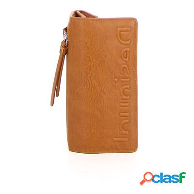 DESIGUAL Portafoglio lungo - beige scuro