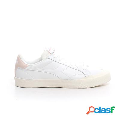 DIADORA Melody Leather Dirty scarpa sportiva - bianco rosa