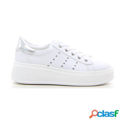 ENERGY Sneaker con platform - bianco