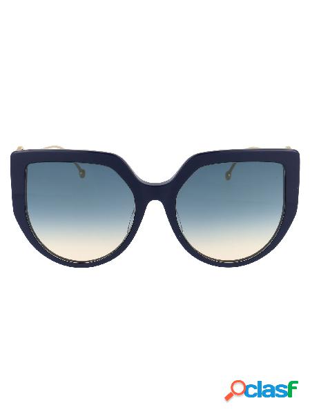 FENDI OCCHIALI DA SOLE DONNA FF0428FSPJPI4 METALLO BLU