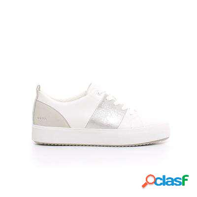 GEOX Blomiee scarpa sportiva - bianco/argento
