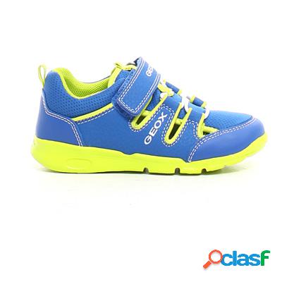 GEOX Runner sneaker bambino - blu lime
