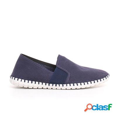 GRUNLAND Mocassino sportivo traforato - blu