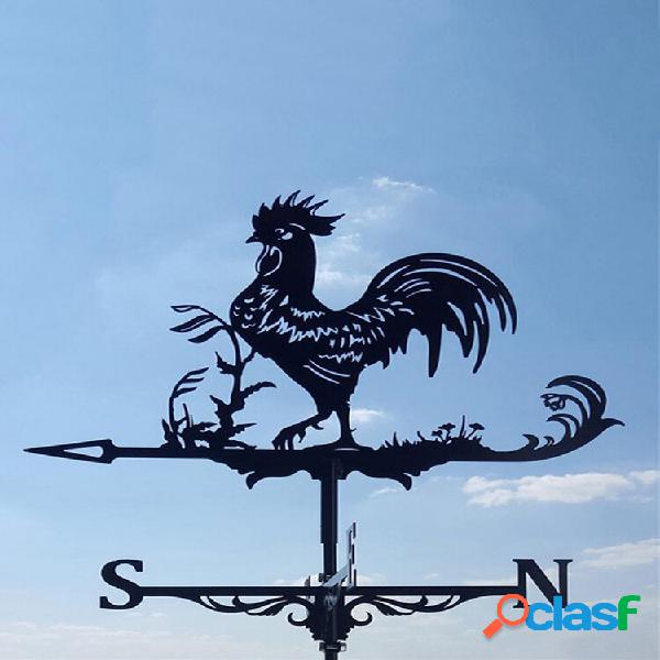 Garden Farm Iron Rooster Drago Cane Cavallo Casa Banderuola