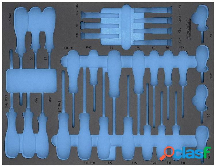 Hazet 163-524L 163-524L Inserto in schiuma (L x L) 519 mm x