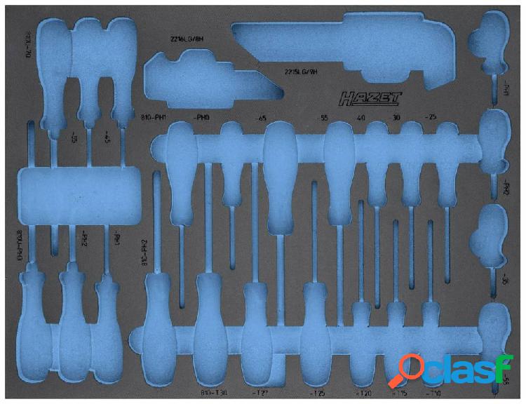 Hazet 163-526L 163-526L Inserto in schiuma (L x L) 519 mm x