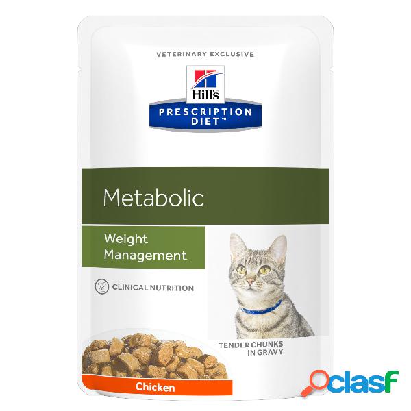 Hills Prescription Diet Cat Metabolic al Pollo 85 gr.