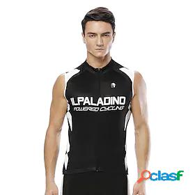 ILPALADINO Mens Cycling Jersey Sleeveless Bike Jersey Top