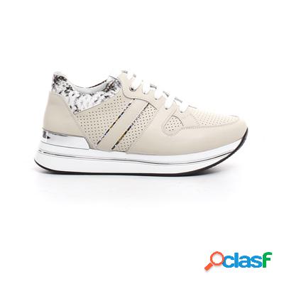 KEYS Sneaker con platform - beige
