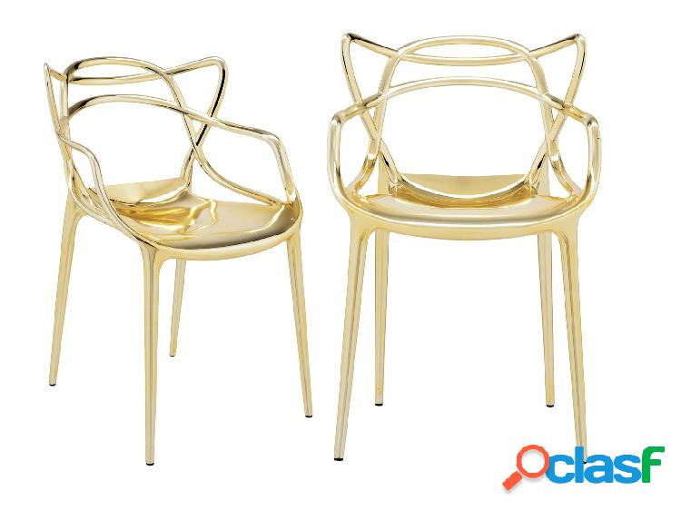 Kartell Masters - Sedia Metallizzata