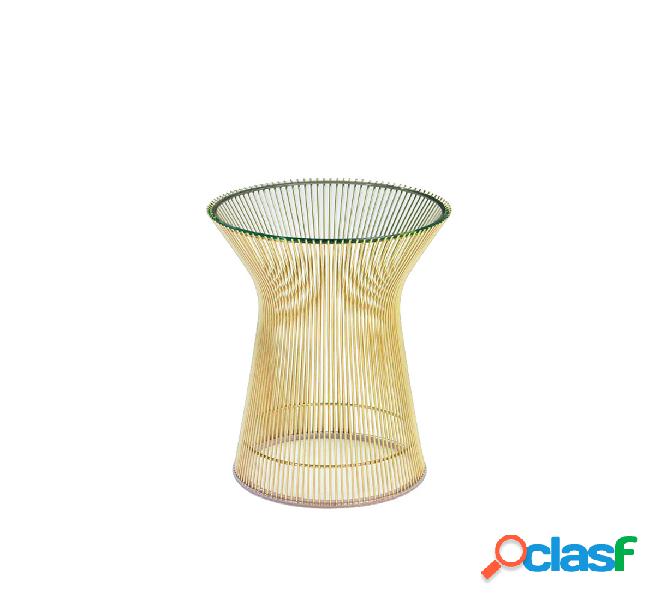 Knoll Platner Tavolino Ø 40 - Base Oro