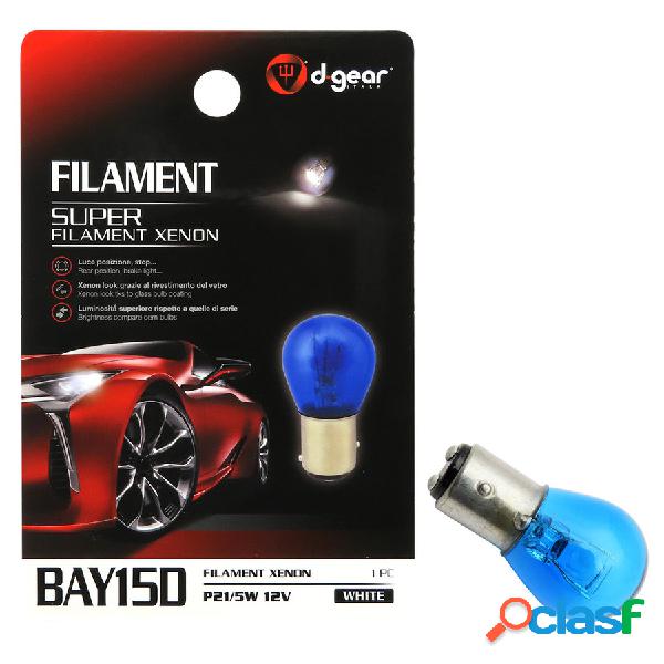 Lampadina BAY15D a filamento BAY15D Super Filament Xenon -