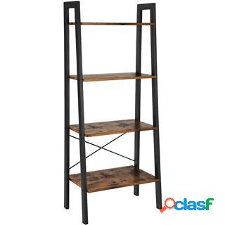 Libreria MENDY, Stile Industriale, 56x34x137,5 cm, In Ferro