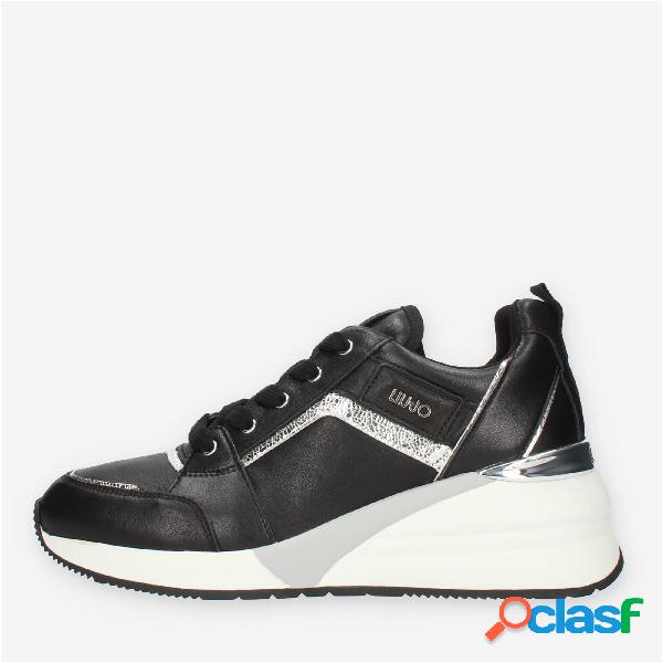Liu Jo Alyssa 01 Sneakers da donna nere e argento