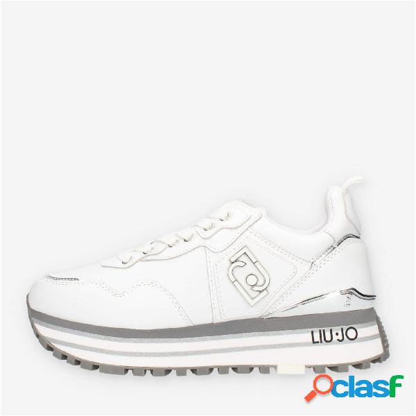 Liu Jo Maxi Wonder 01 Sneakers bianche da donna