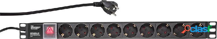 LogiLink PDU9C02 19 pollici Multipresa per armadio rack 1 U