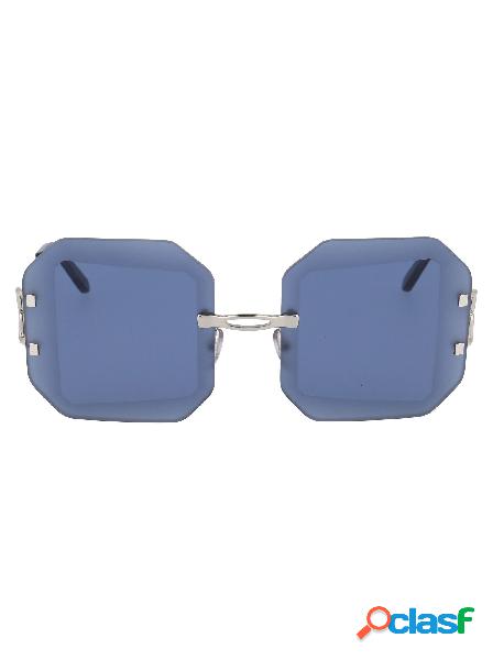 MARNI OCCHIALI DA SOLE DONNA ME109S048 METALLO MARRONE