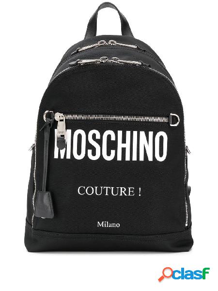 MOSCHINO ZAINO UOMO A760682012555 POLIAMMIDE NERO