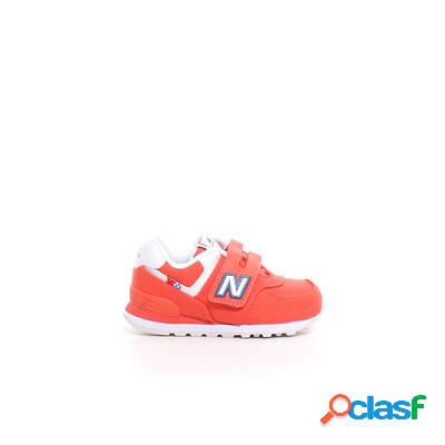 NEW BALANCE 574 scarpa sportiva bambina - rosso
